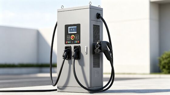 Un buen precio. Cargador Rápido DC de Doble Pistola CCS2 CHAdeMO de 120kW IP55 OCPP1.6J para Carga en Depósitos de Flotas En línea