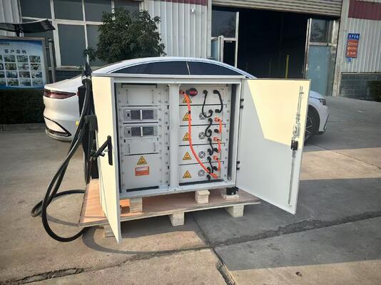 Un buen precio. Cargador de VE CC móvil de almacenamiento de energía de 60 kW 65 kWh refrigerado por líquido 150 A Cable de 7 m CCS1 CCS2 CHAdeMO GBT En línea